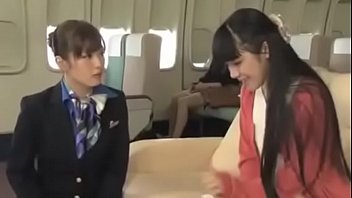 Japanese Stewardess Lesbian Service | Real Japanese Lesbians